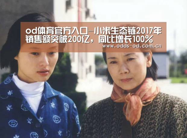od体育官方入口-小米生态链2017年销售额突破200亿,同比增长100%(图3) od体育下载